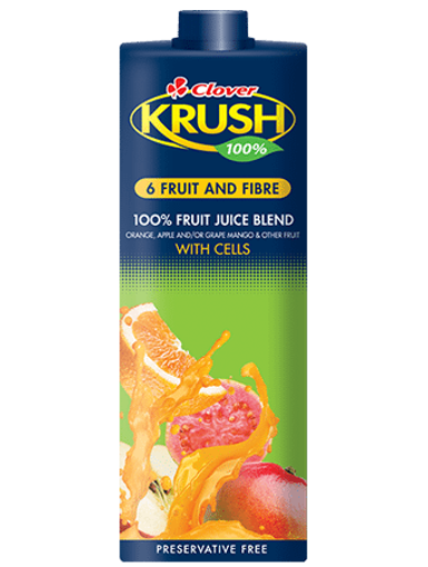 Picture of Clover Krush UHT 6 Fruits and Fibre - 1L