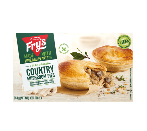 Picture of Frys  Country Mushroom Pies