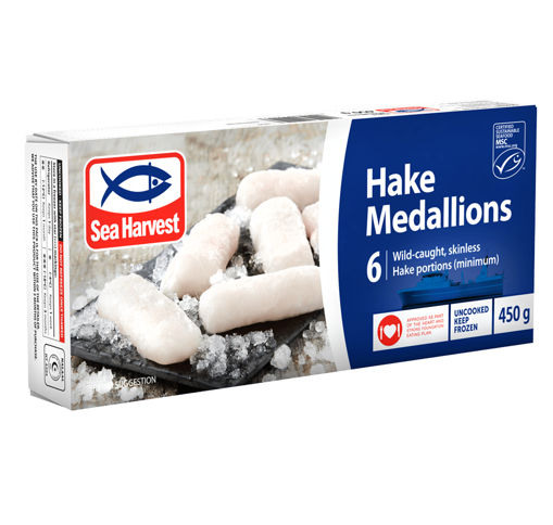 Picture of Sea Harvest Frozen Hake Medallions 450g