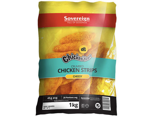 Picture of Crumbed Cheesy Chicken Strips (1 Kg)