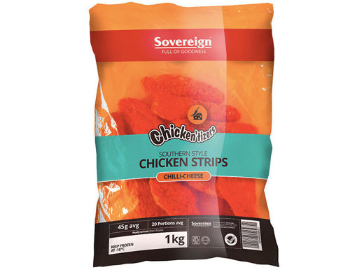 Picture of Chilli Cheese Chicken Strips (1 Kg)